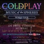 Coldplay India concert 2025