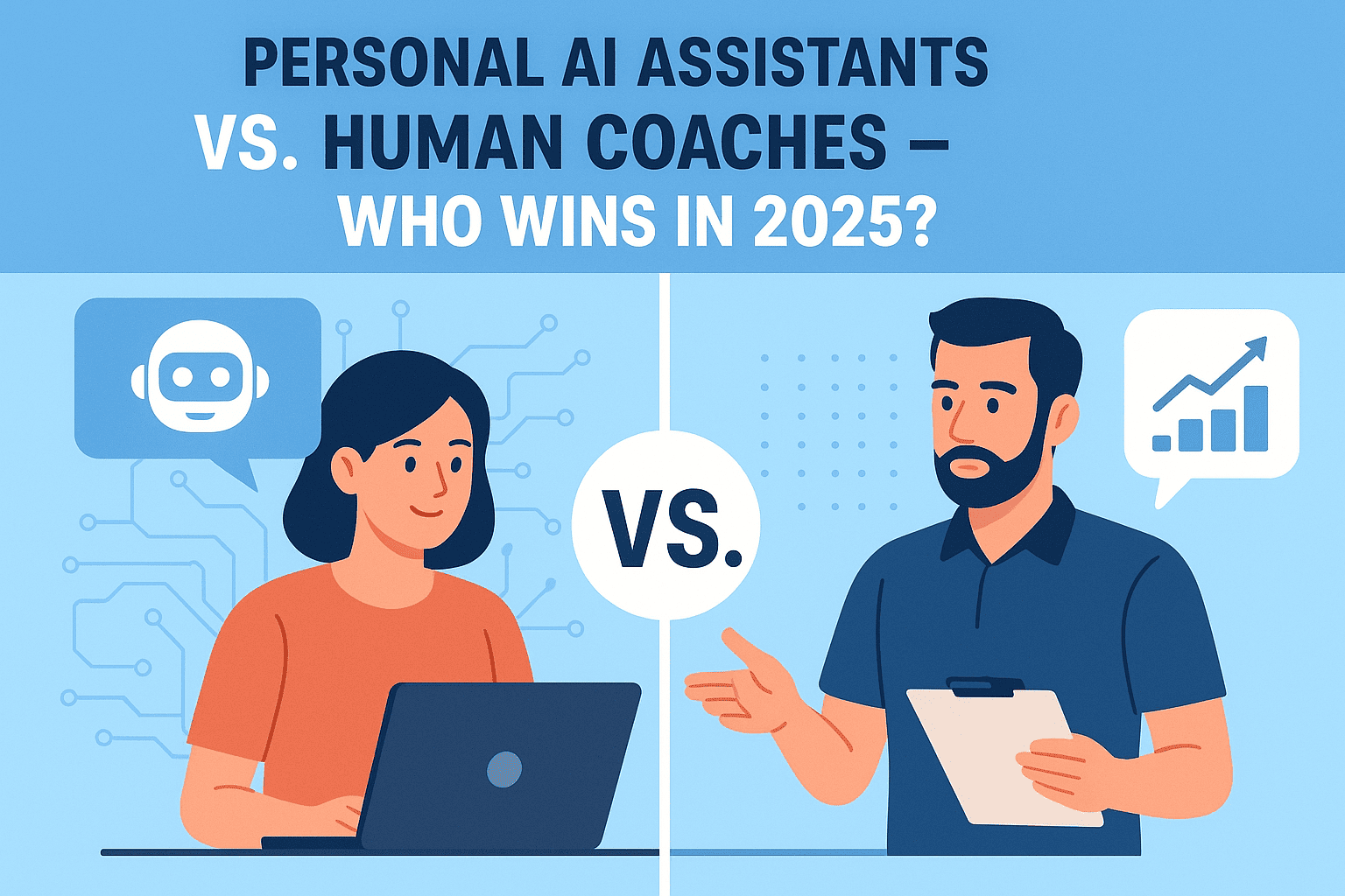 AI Assistants vs. Human Coaches