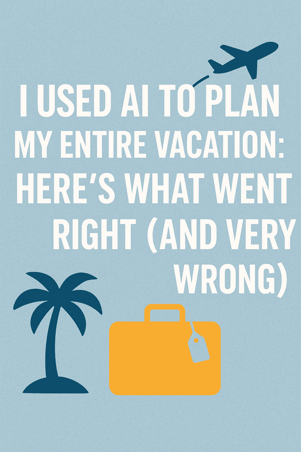 AI to Plan My Entire Vacation