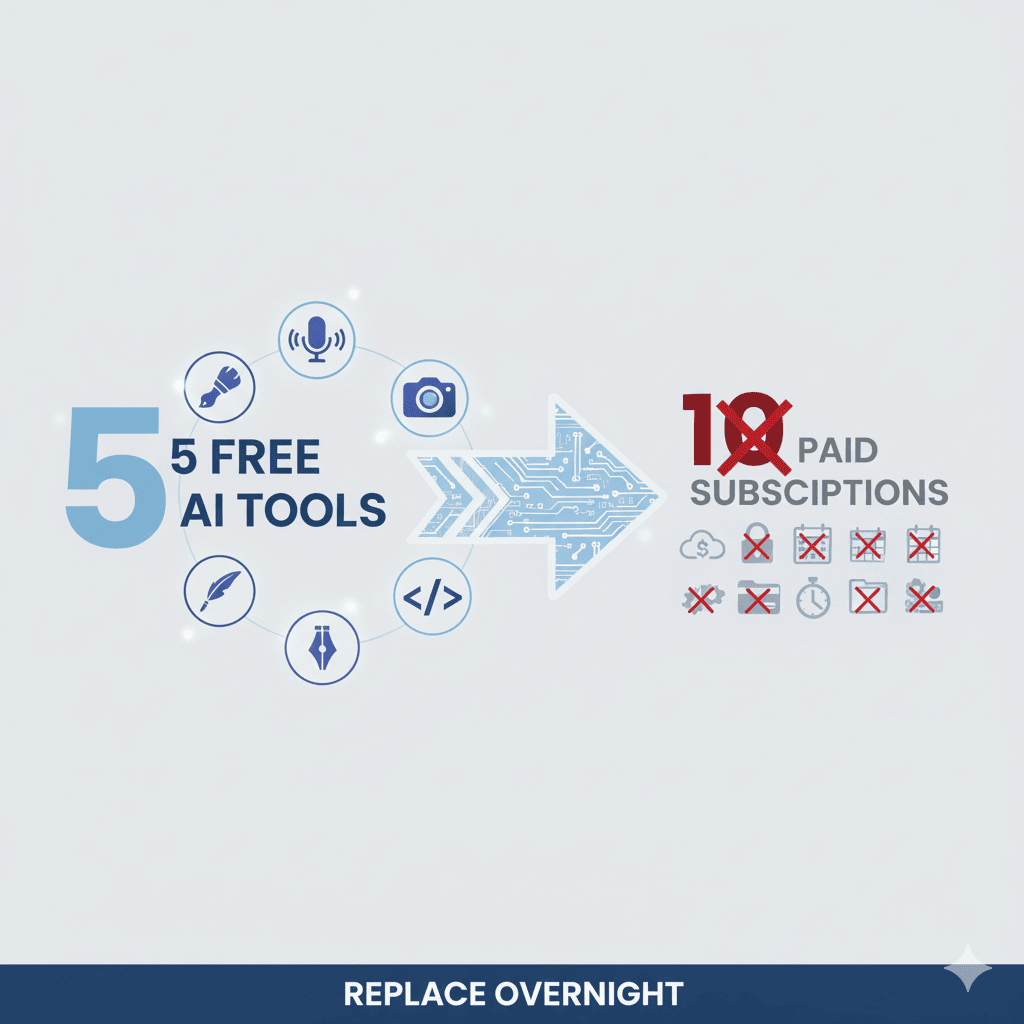 AI Tools Replace 10 Paid Subscriptions