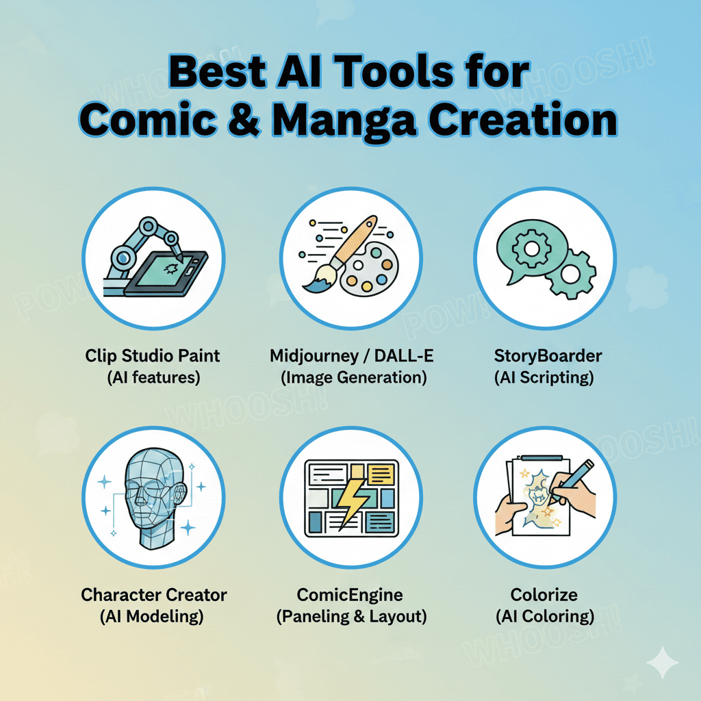 AI Tools for Comic & Manga Creation