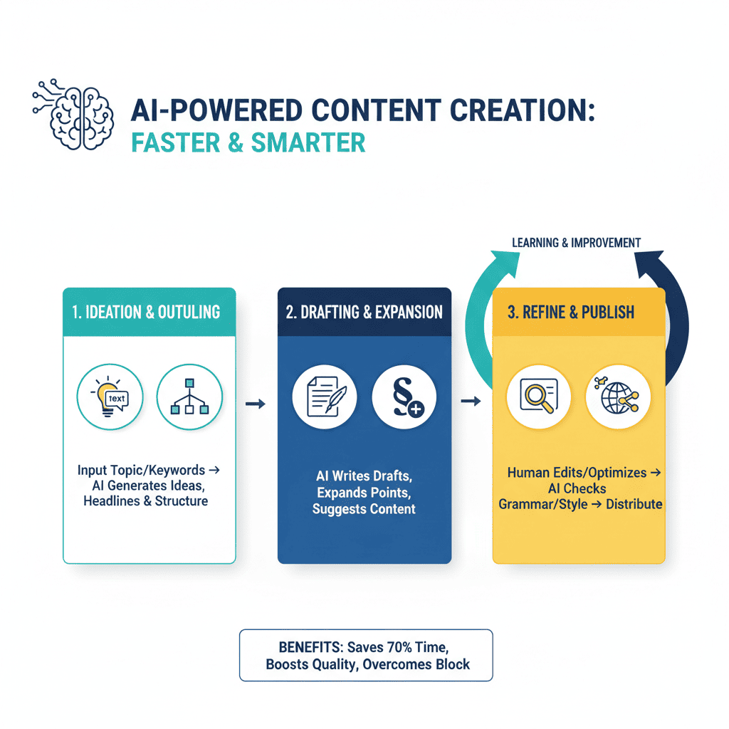 Create Content Faster Using AI