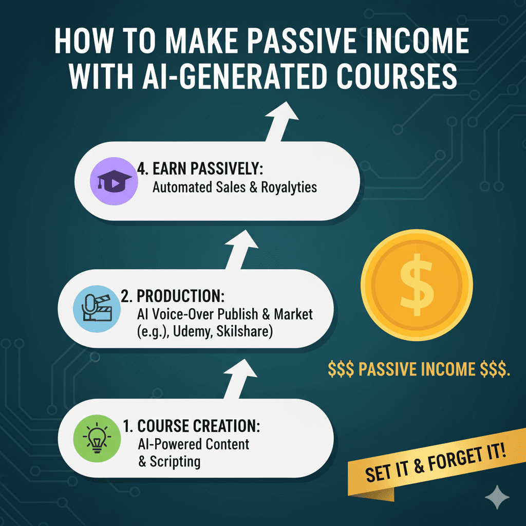 Passive Income with AI-Generated Courses