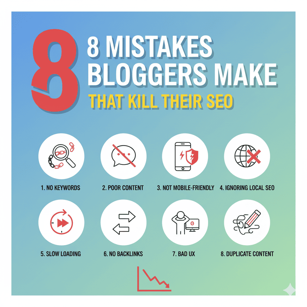 Mistakes Bloggers Make