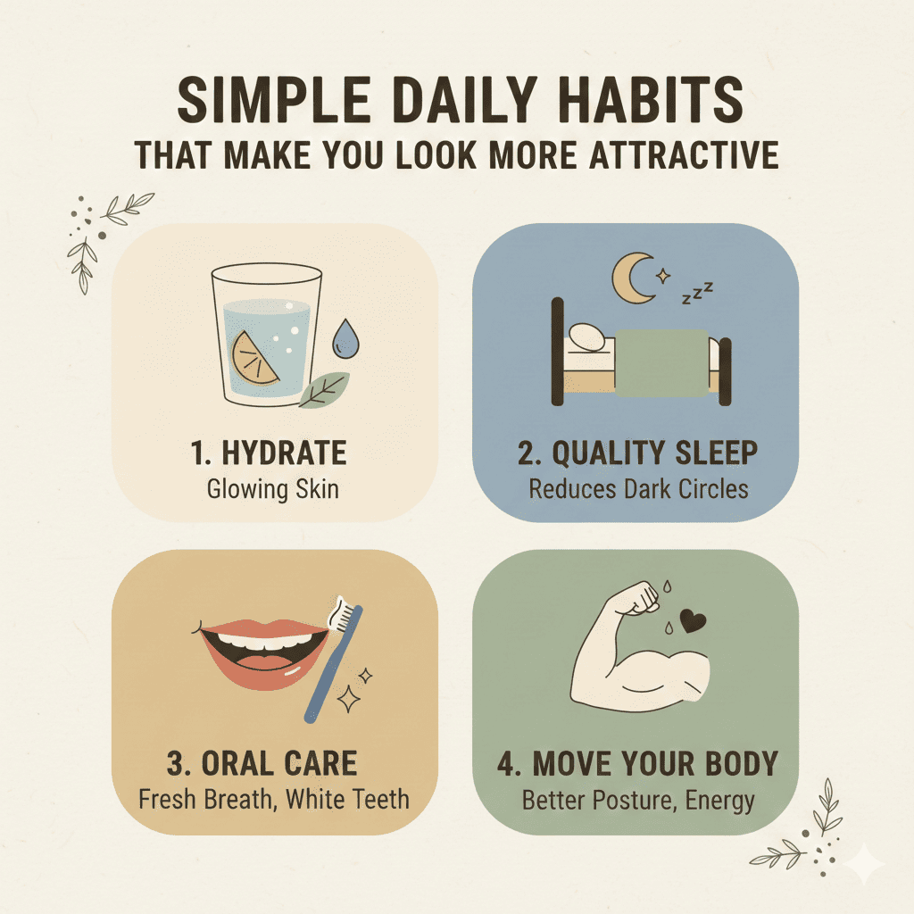 Simple Daily Habits That Make You Look More Attractive