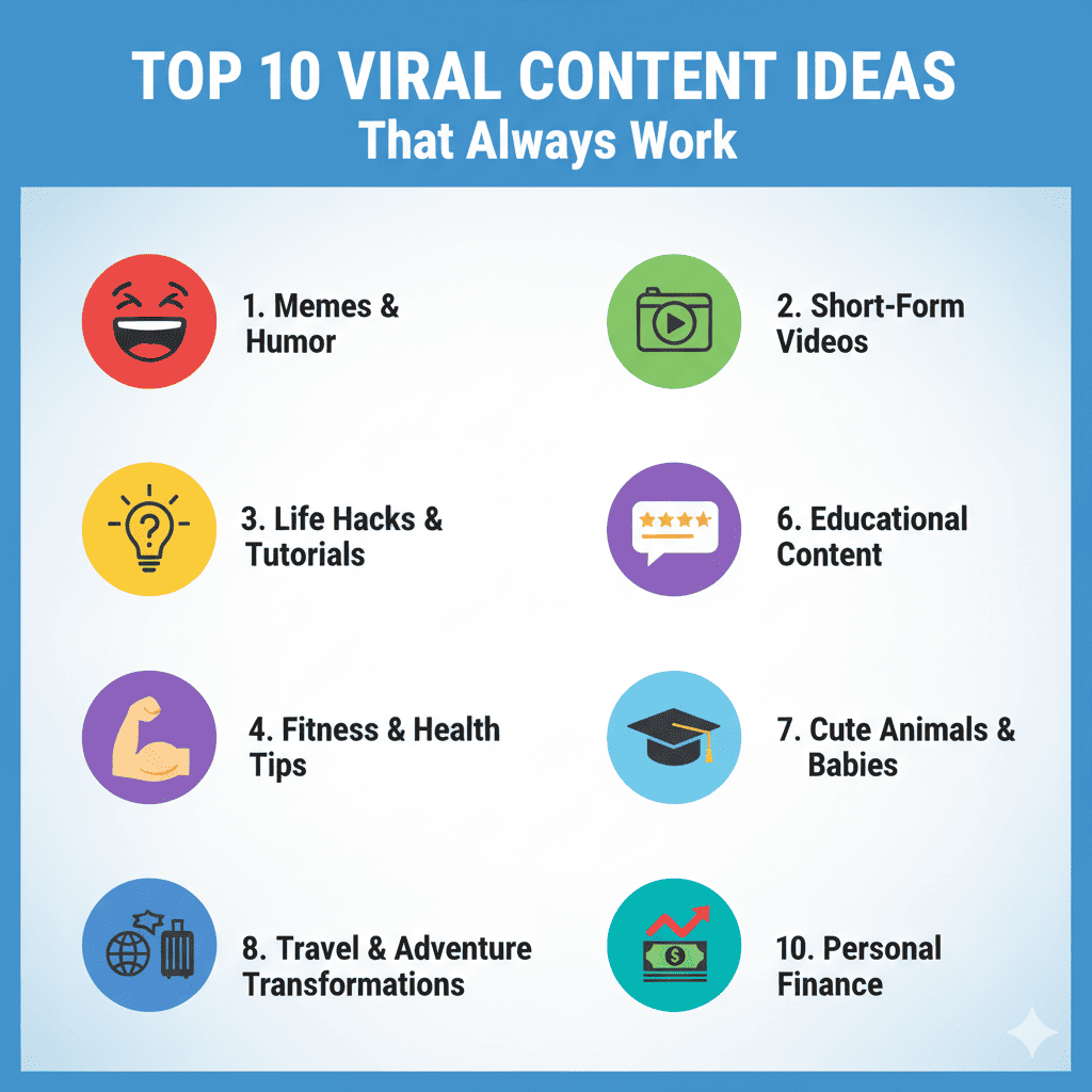 Top 10 Viral Content Ideas