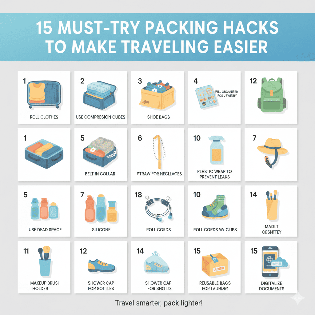 Packing Hacks to Make Traveling Easier