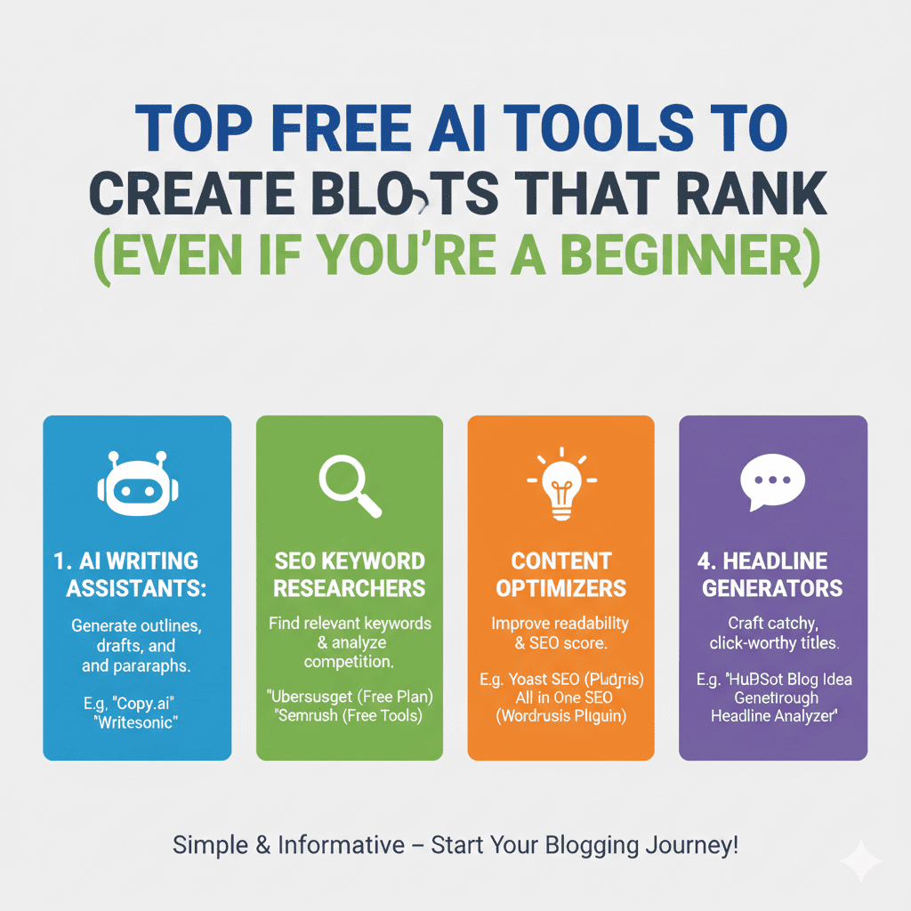 AI Tools to Create Blog