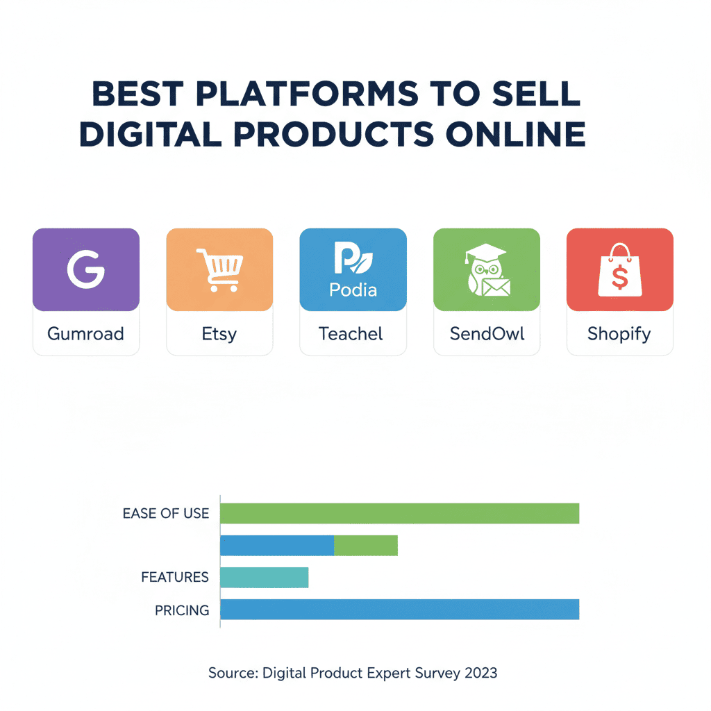 Platforms to Sell Digital Products Online