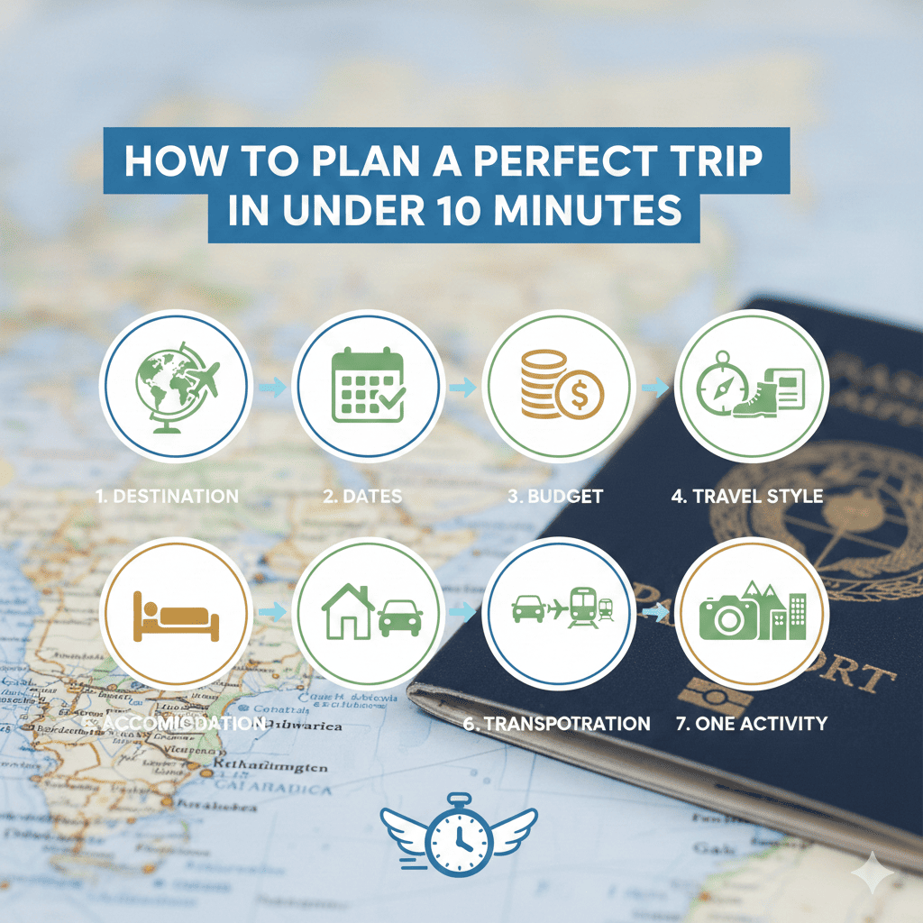 Plan a Perfect Trip in Under 10 Minutes