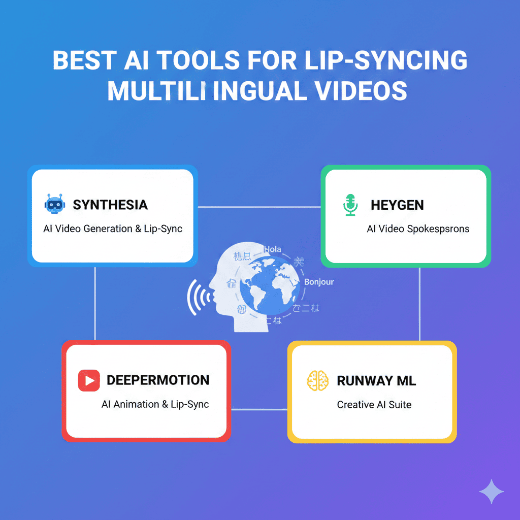 Lip-Syncing Multilingual Videos