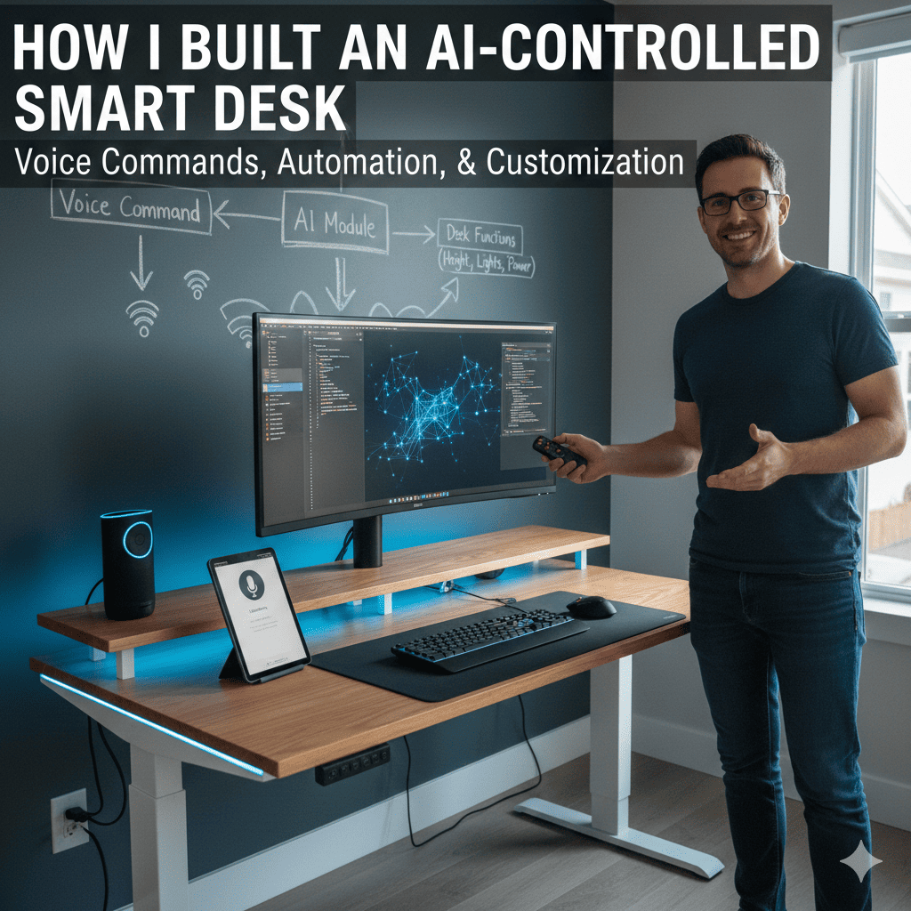  Built an AI-Controlled Smart Desk