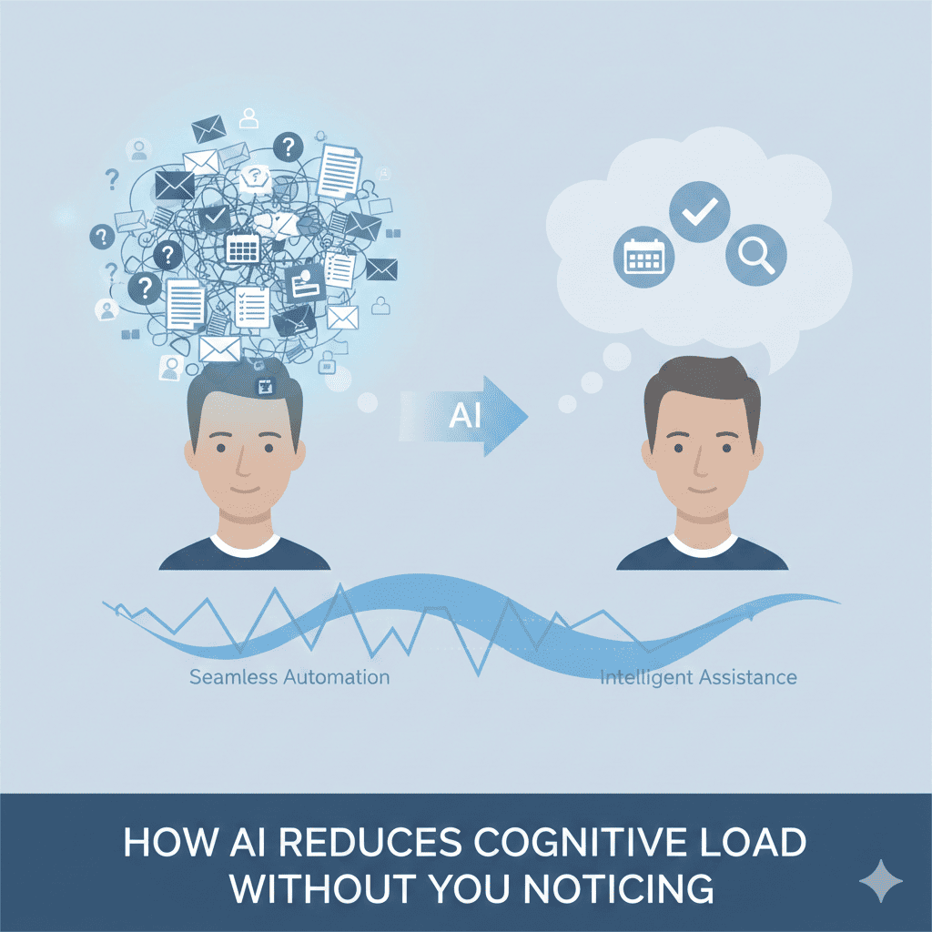 AI Reduces Cognitive Load