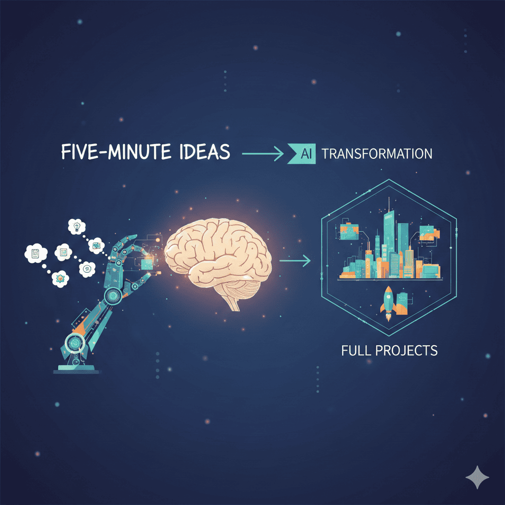 Five-Minute Ideas Into Full Projects