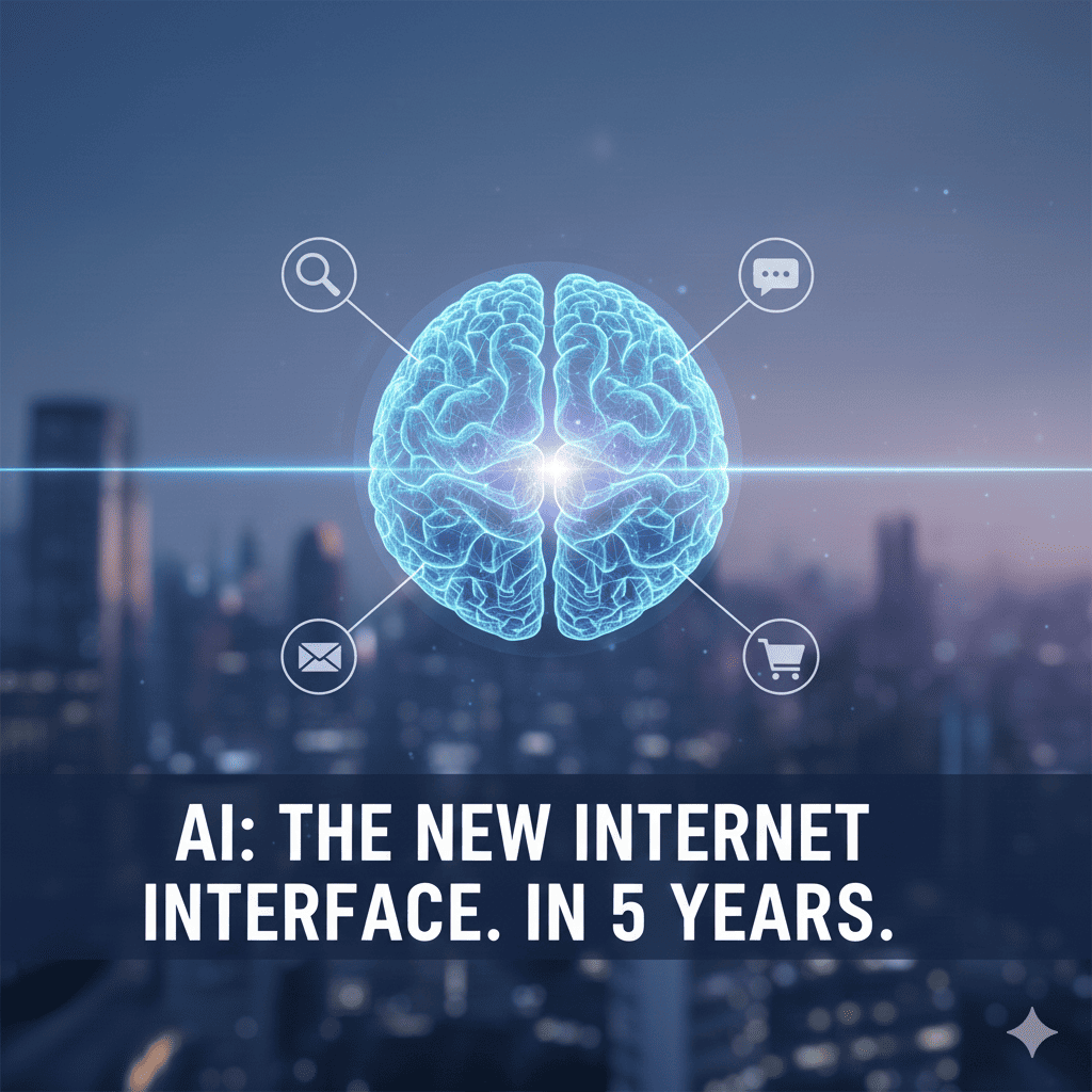 AI will become the default interface