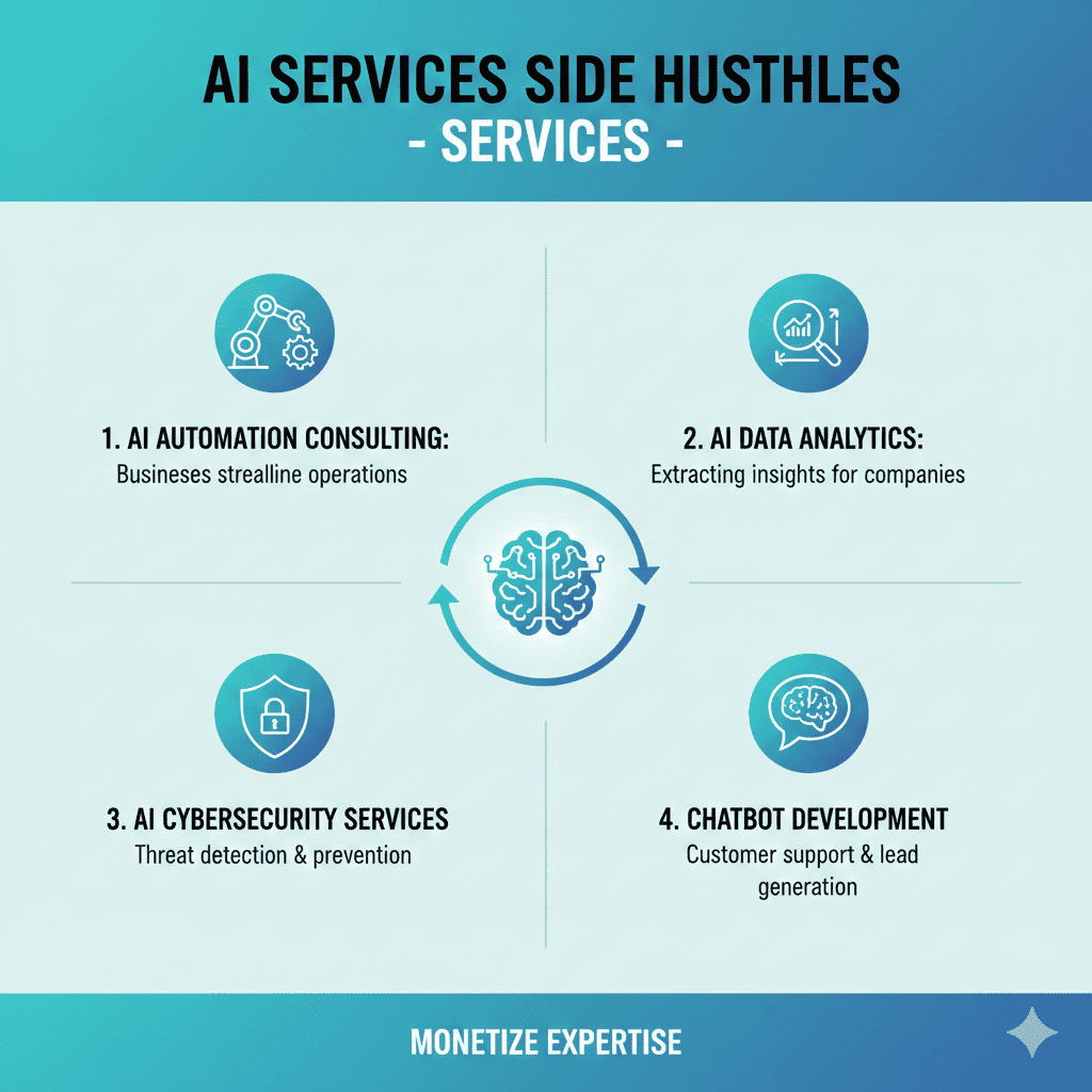 AI Side Hustles Based on Services