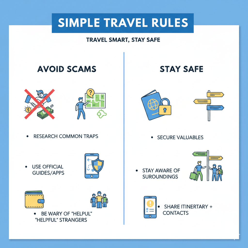 Avoid Tourist Scams While Traveling Abroad