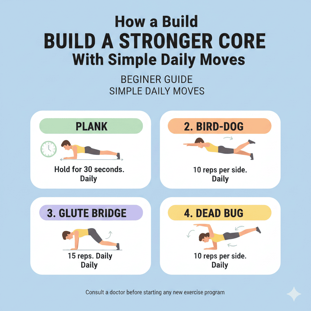 Build Core Strength With Simple Daily Moves