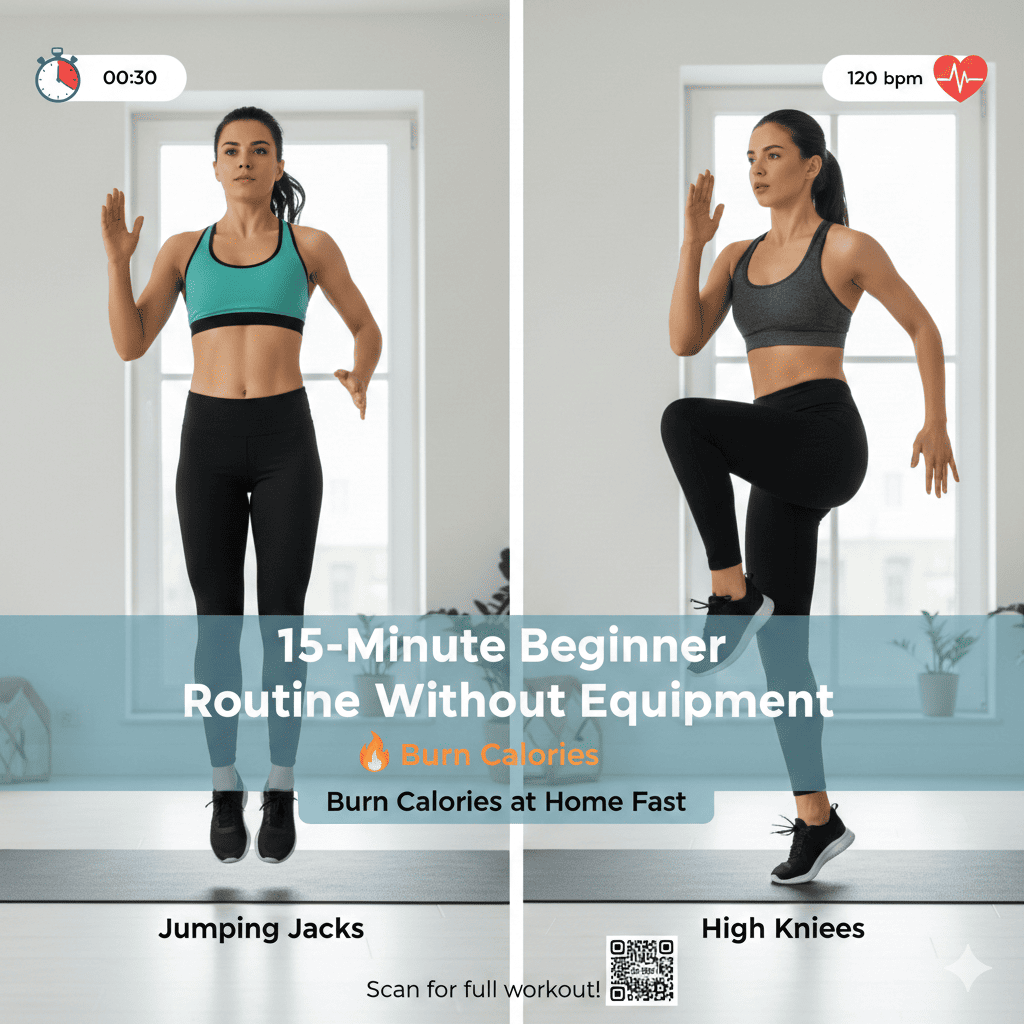 Beginner Cardio Routine Without Equipment