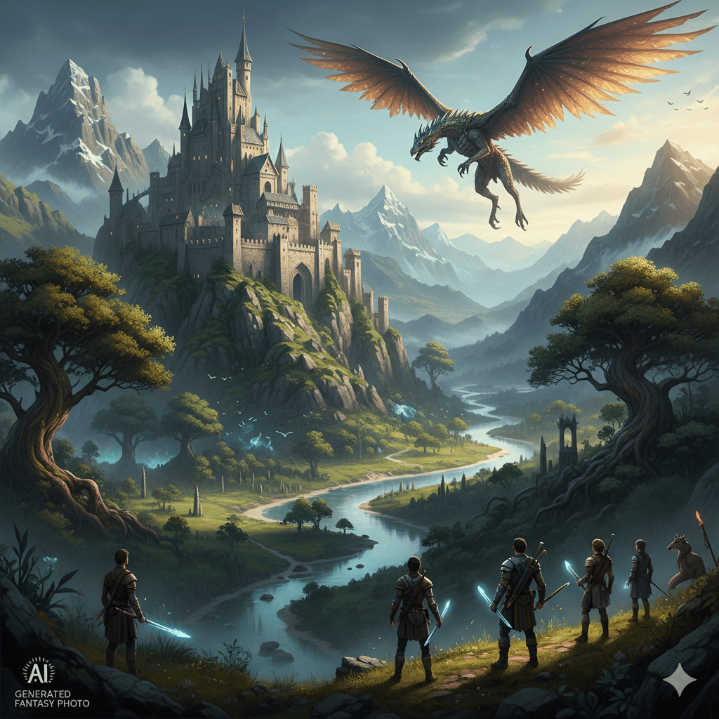 Creating Realistic Fantasy Photo Scenes