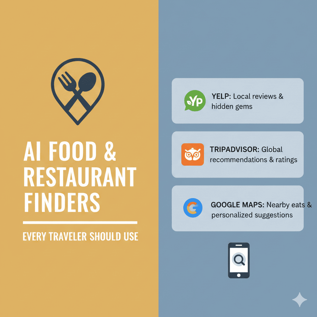 AI Food & Restaurant Finders