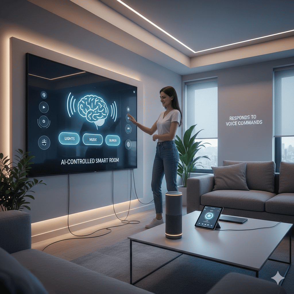 Built an AI-Controlled Smart Room