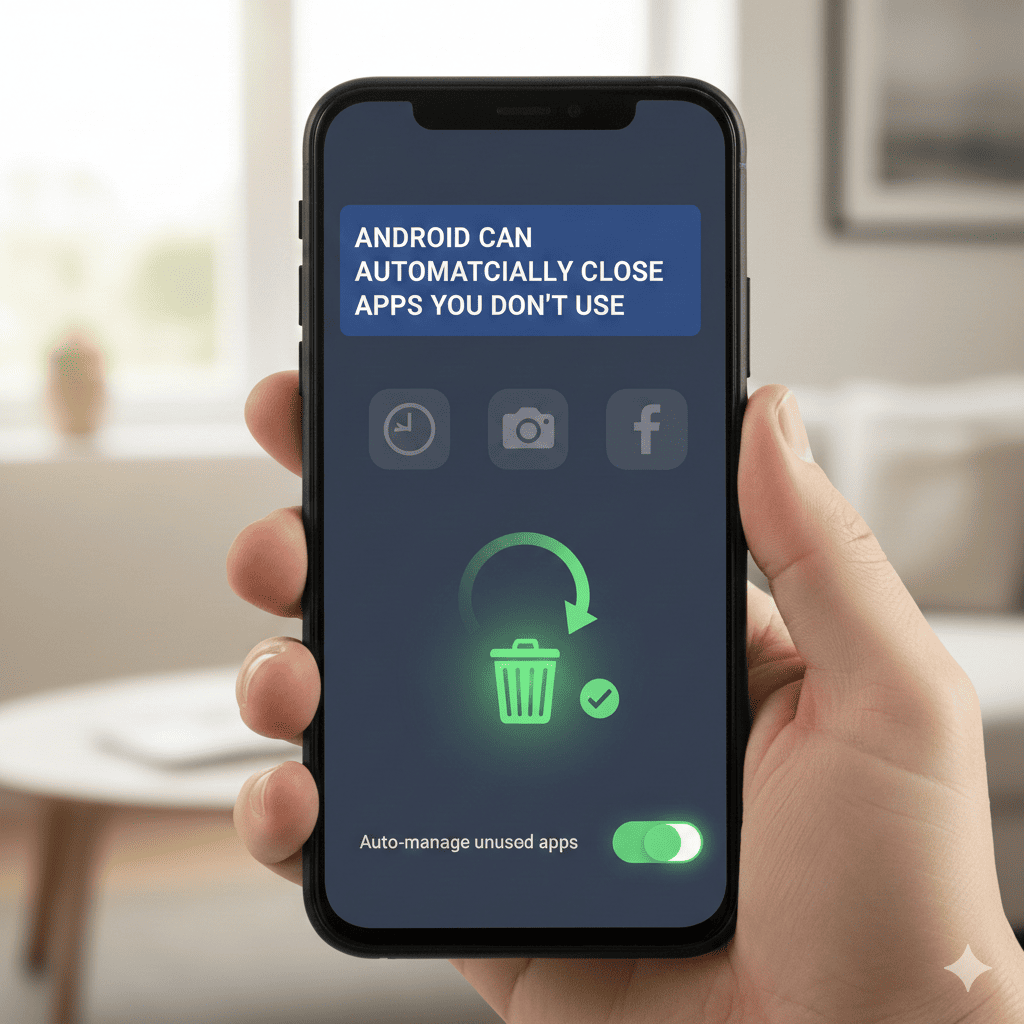 Android Can Automatically Close Apps