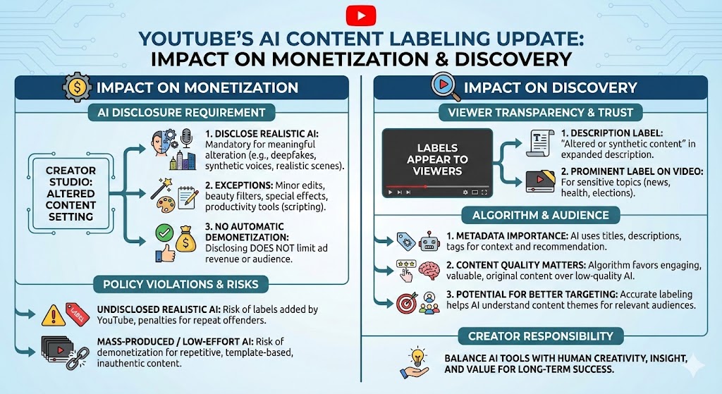 YouTube’s AI Content Labeling
