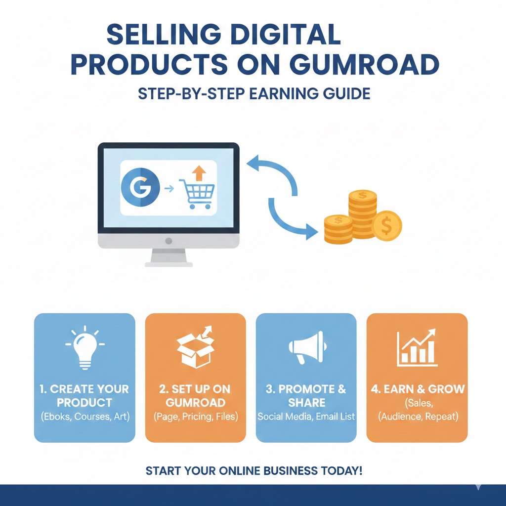 Selling Digital Products on Gumroad