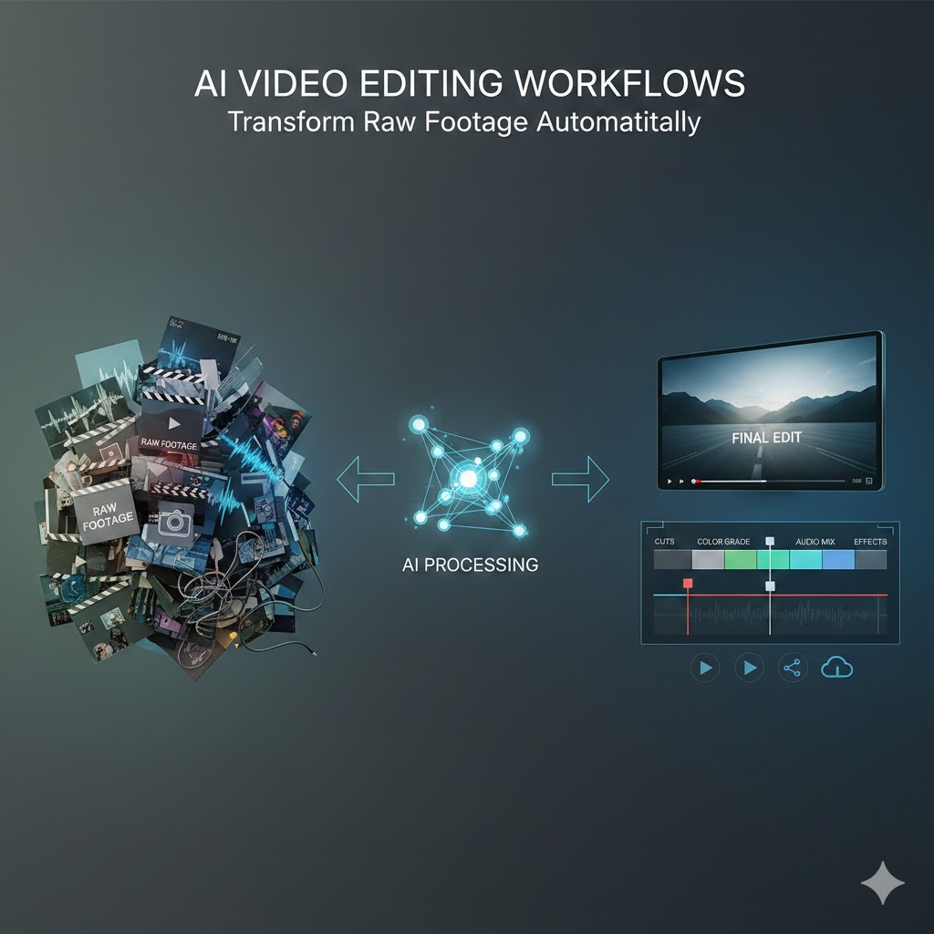 AI Video Editing Workflows