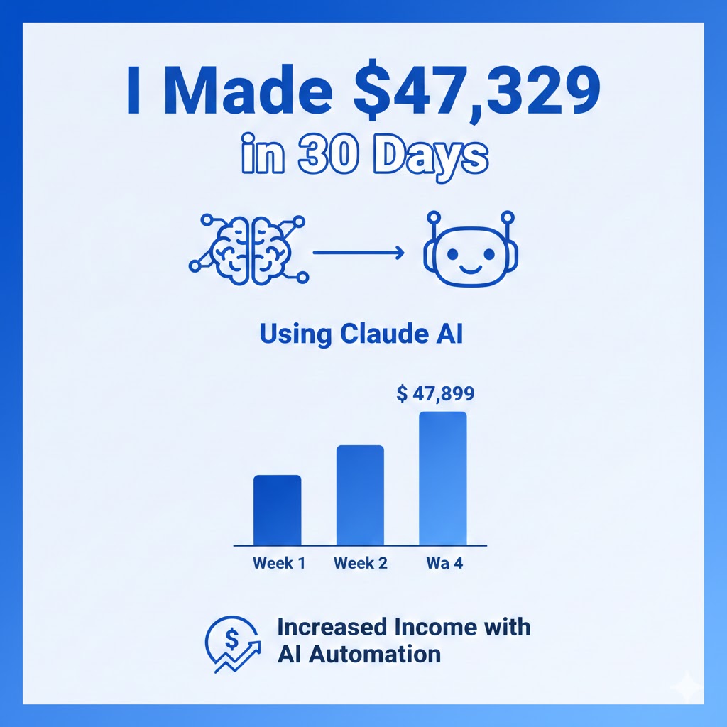 I Made $47,329 in 30 Days Using Claude AI