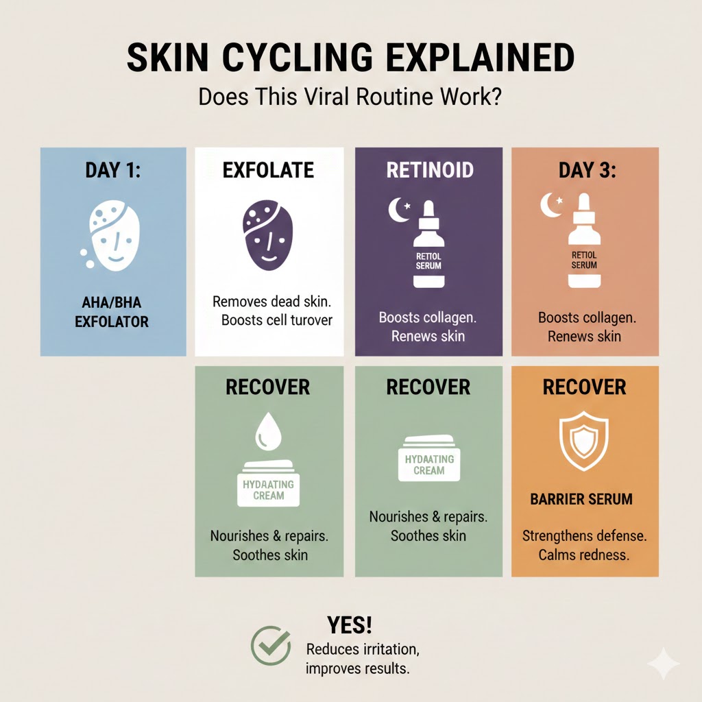 Skin Cycling Explained