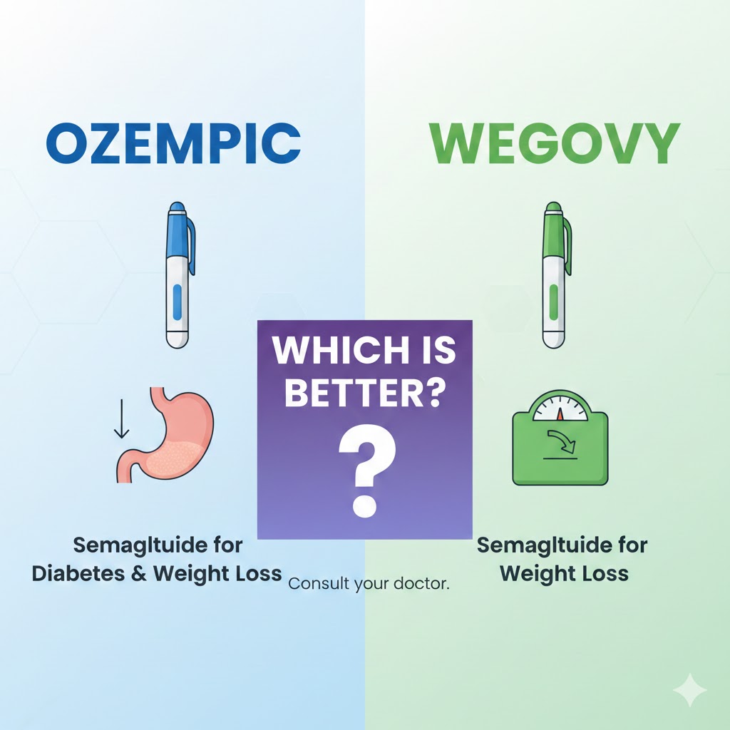 Ozempic vs Wegovy