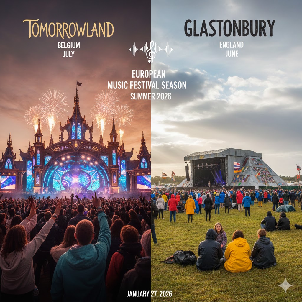 Music Festival Season Europe