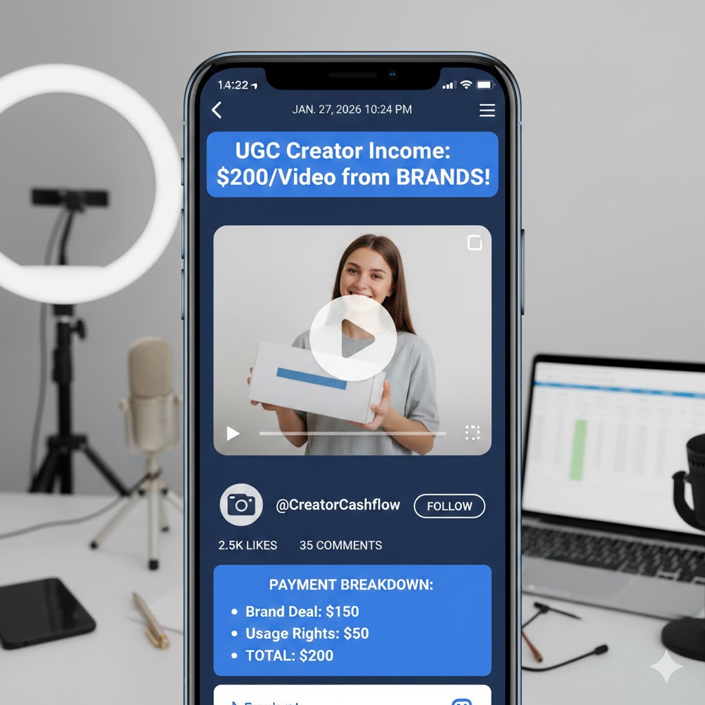 UGC Creator Income
