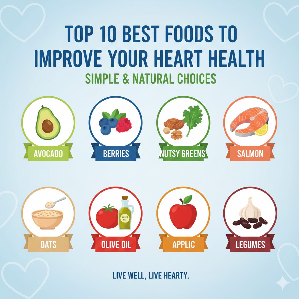 Best Foods to Improve Your Heart Health