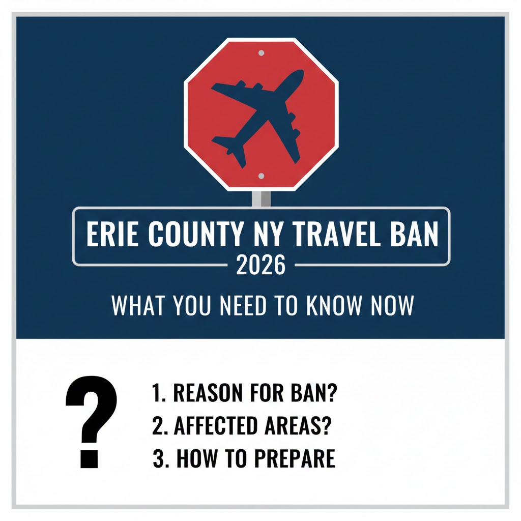 Erie County NY Travel Ban 2026