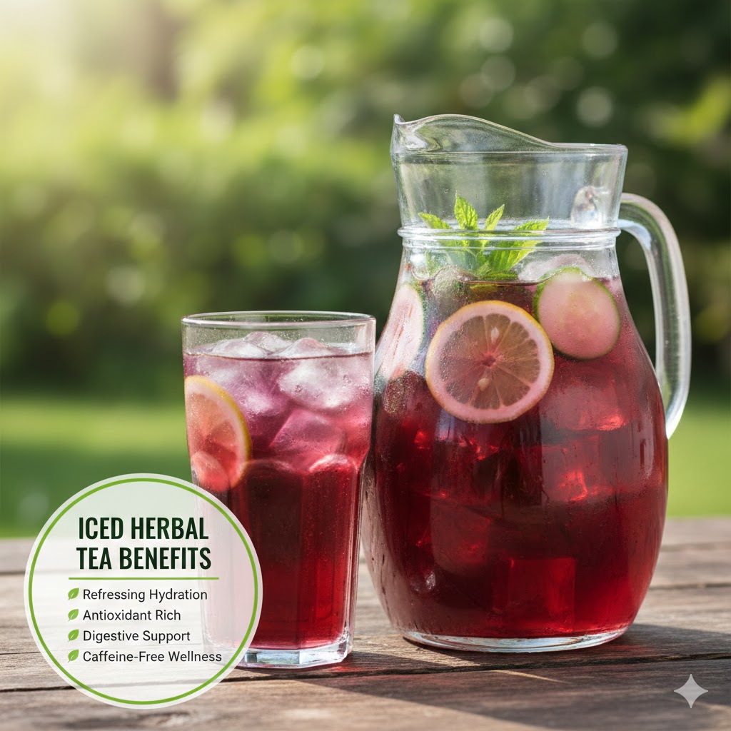 Iced Herbal Tea Benefits