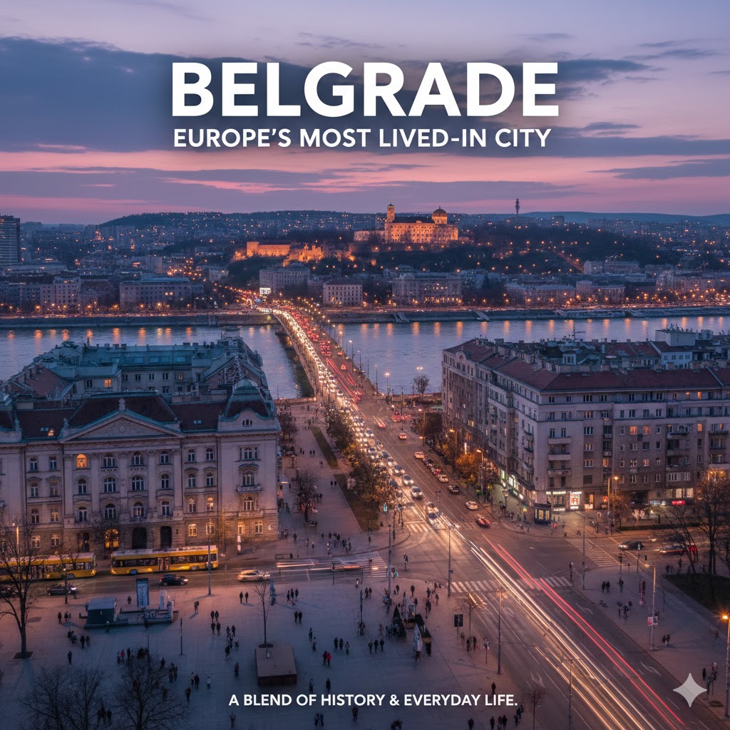 Belgrade Is One of Europe’s Most Lived-In Feeling Cities