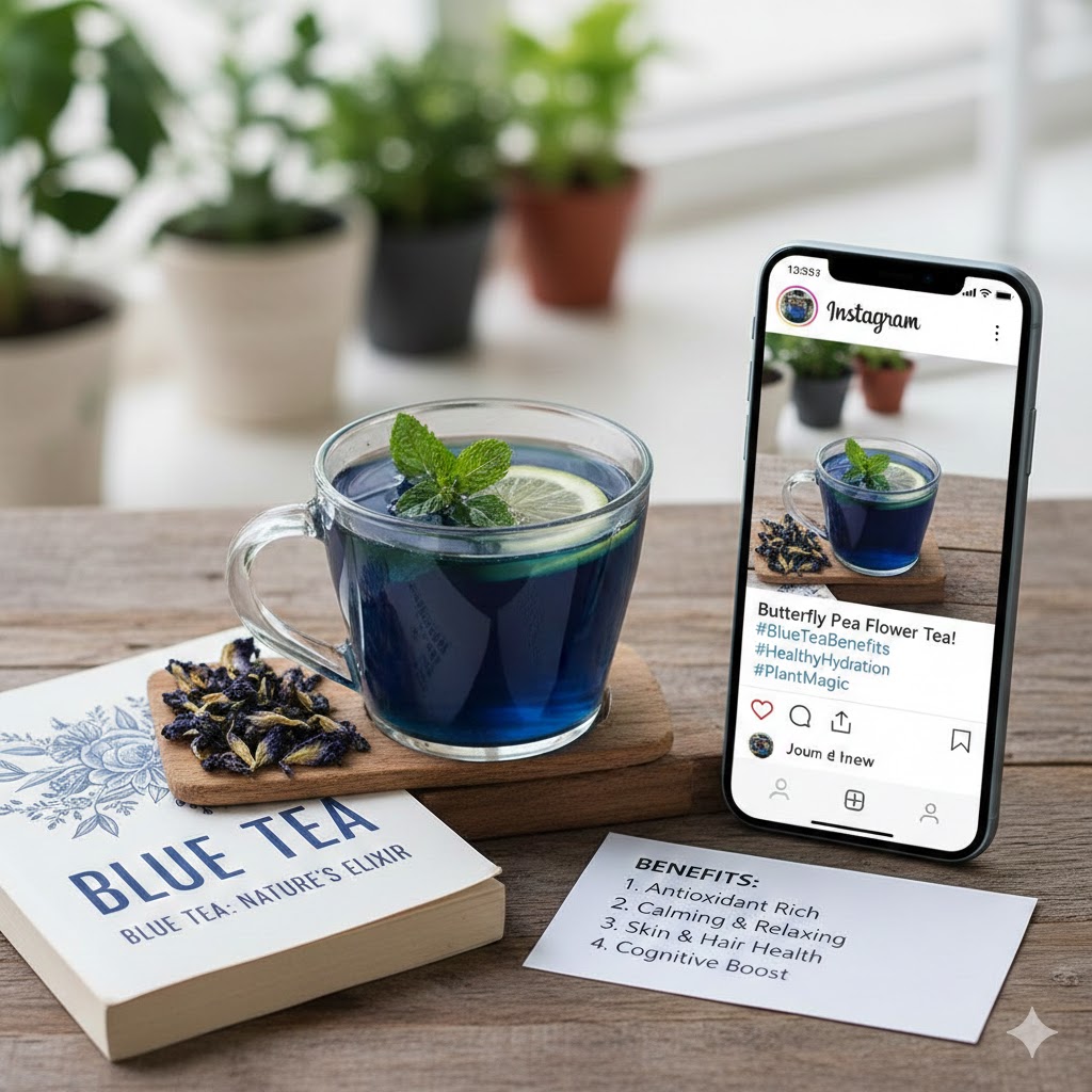 Butterfly Pea Flower Tea Benefits