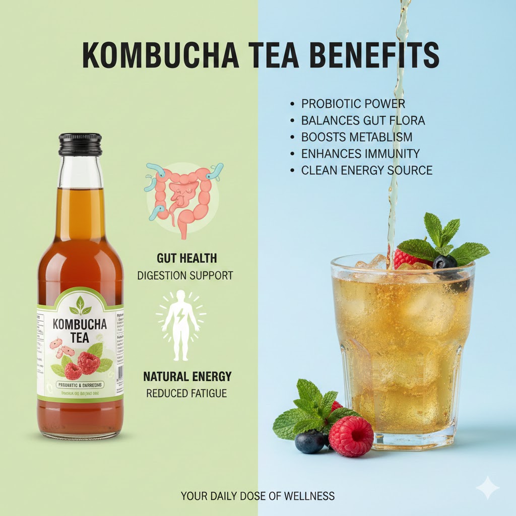 Kombucha Tea Benefits