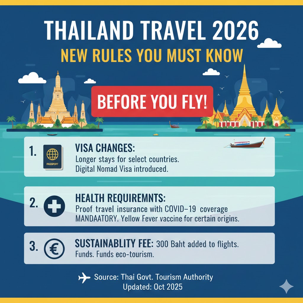 Thailand Travel 2026 New Rules