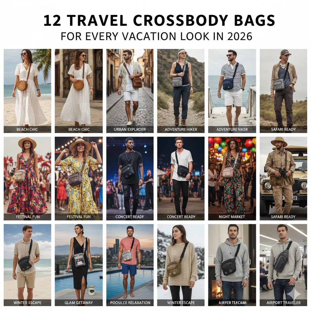 12 Travel Crossbody Bags