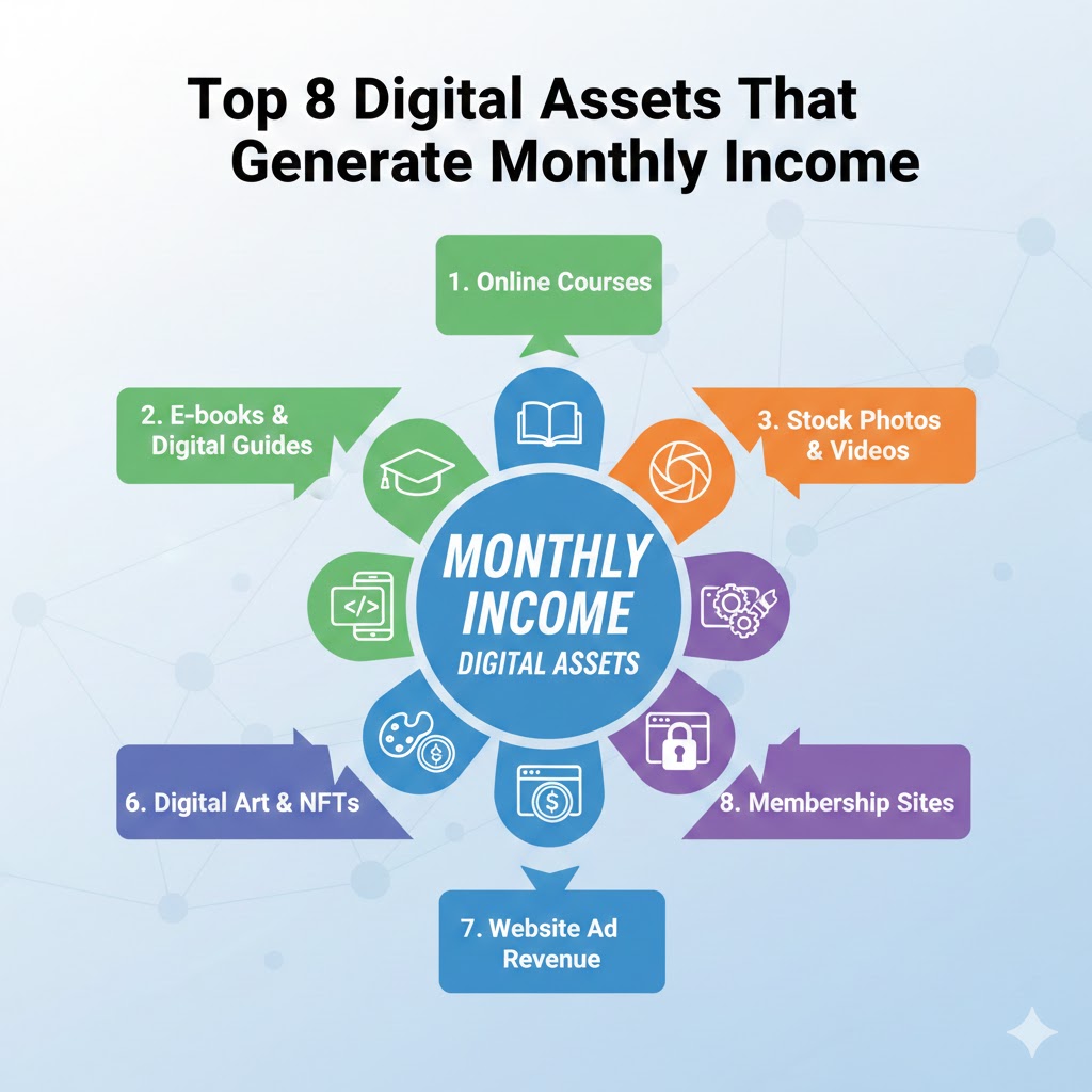 Top 8 Digital Assets