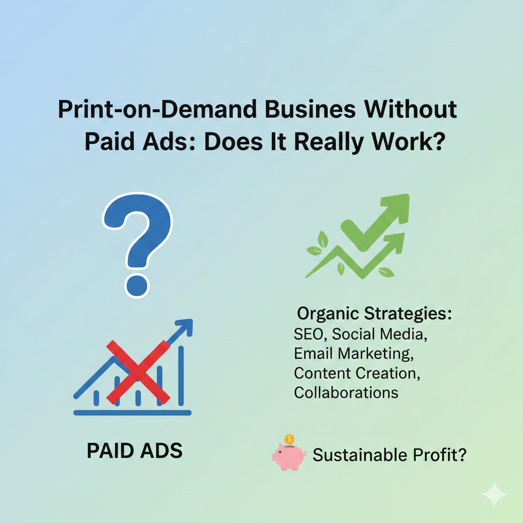 Print-on-Demand Business Without Paid Ads