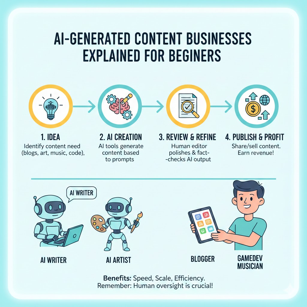 AI-Generated Content Businesses