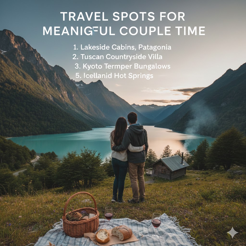 Travel Spots Ideal for Meaningful Couple Time