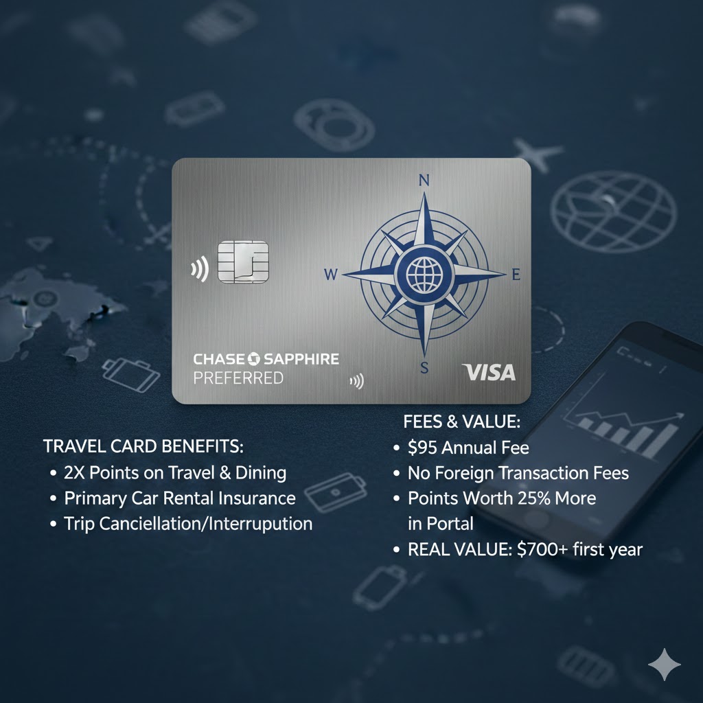 Chase Sapphire Preferred Travel Card