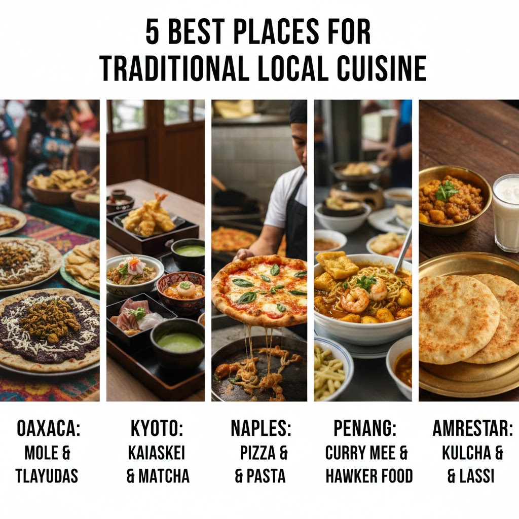 Best Places to Visit for Traditional Local Cuisine