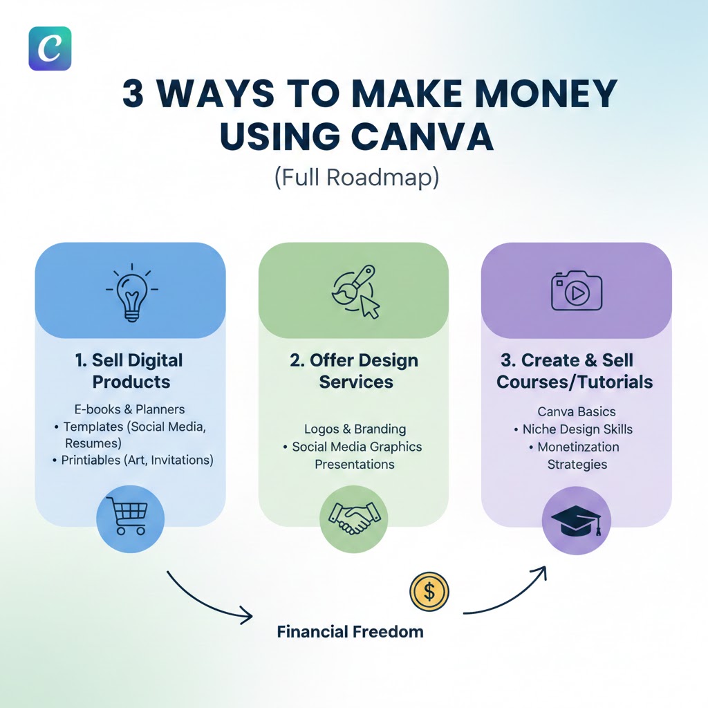 3 Ways to Make Money Using Canva